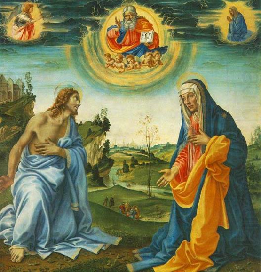 The Intervention of Christ and Mary, Fra Filippo Lippi